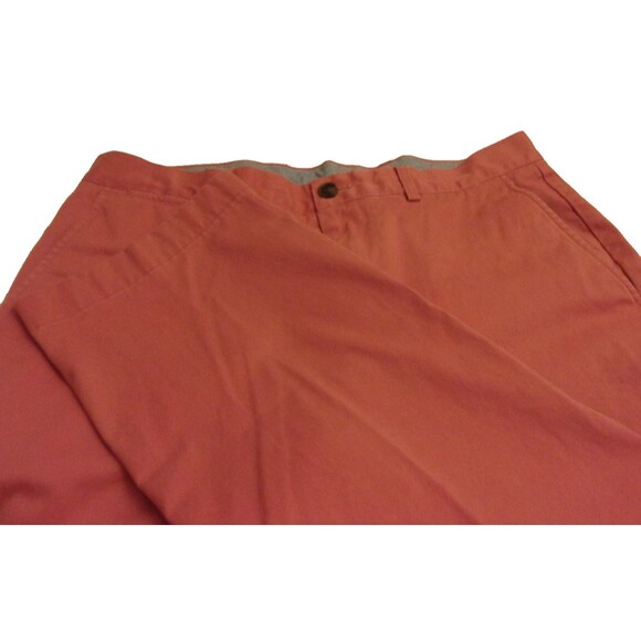 Brooks Brothers Clark Red Pants Cotton Spandex Stretch Sz. 34 Inseam 27.5 - Picture 2 of 5
